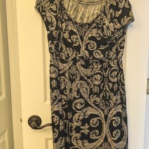 Casual cute dress with elastic, size S